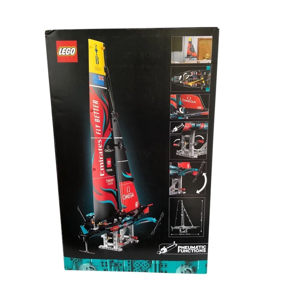 LEGO Technic Emirates Team New Zealand AC75 Yacht 42174 Building Toy Set New